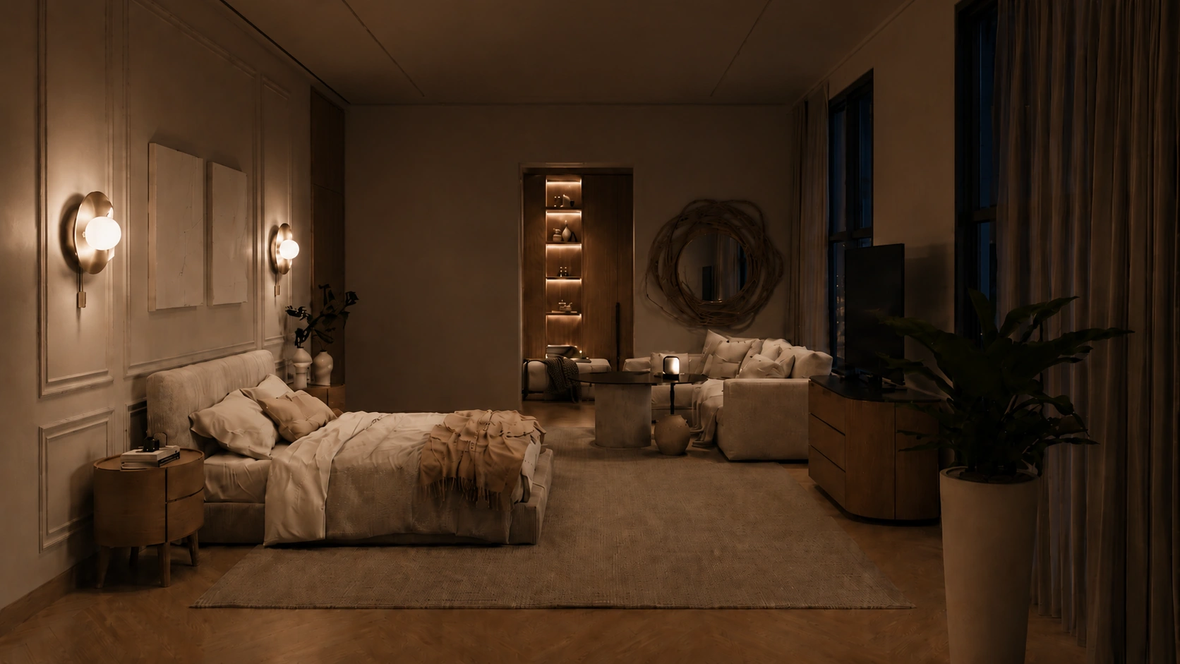 Lighting Scene - Night Mood