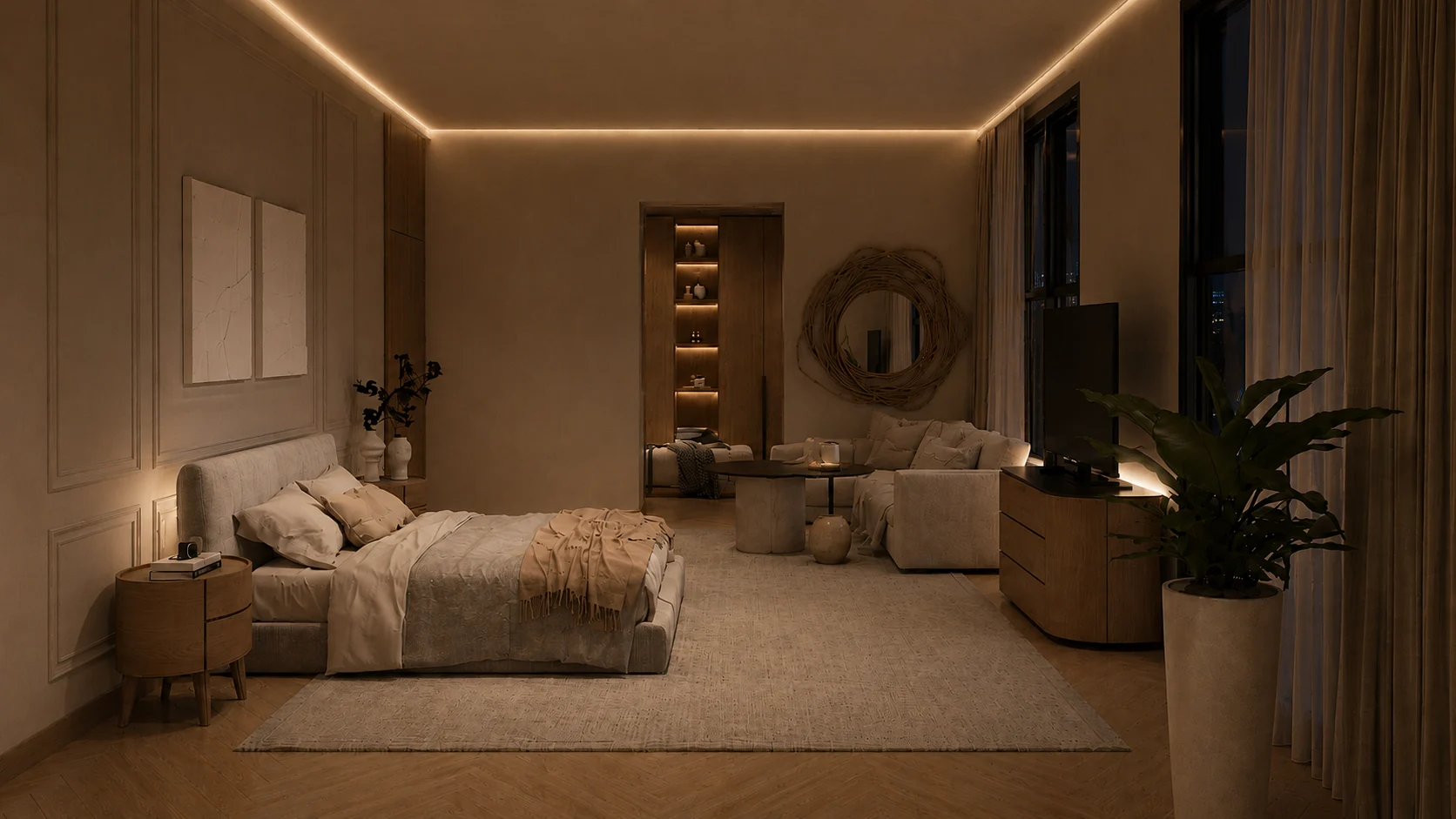 Lighting Scene - Deeper Night Glow