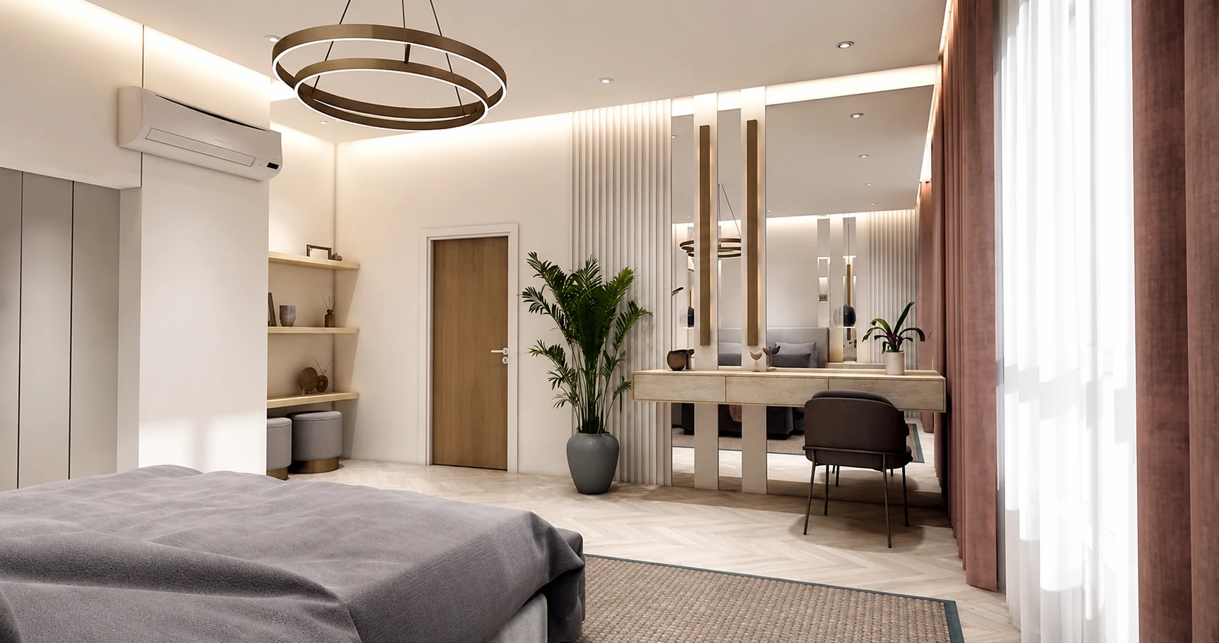 Soft Blush Bedroom Suite